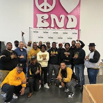 Service at the Food Bank of Delaware